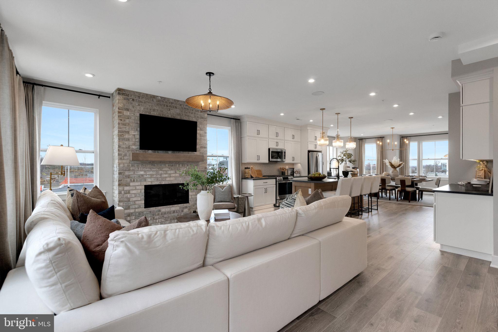 1 Jameson Way, Unit BASE Chalfont, PA 18914 - Photo 8 of 25 Great Room with Optional Fireplace