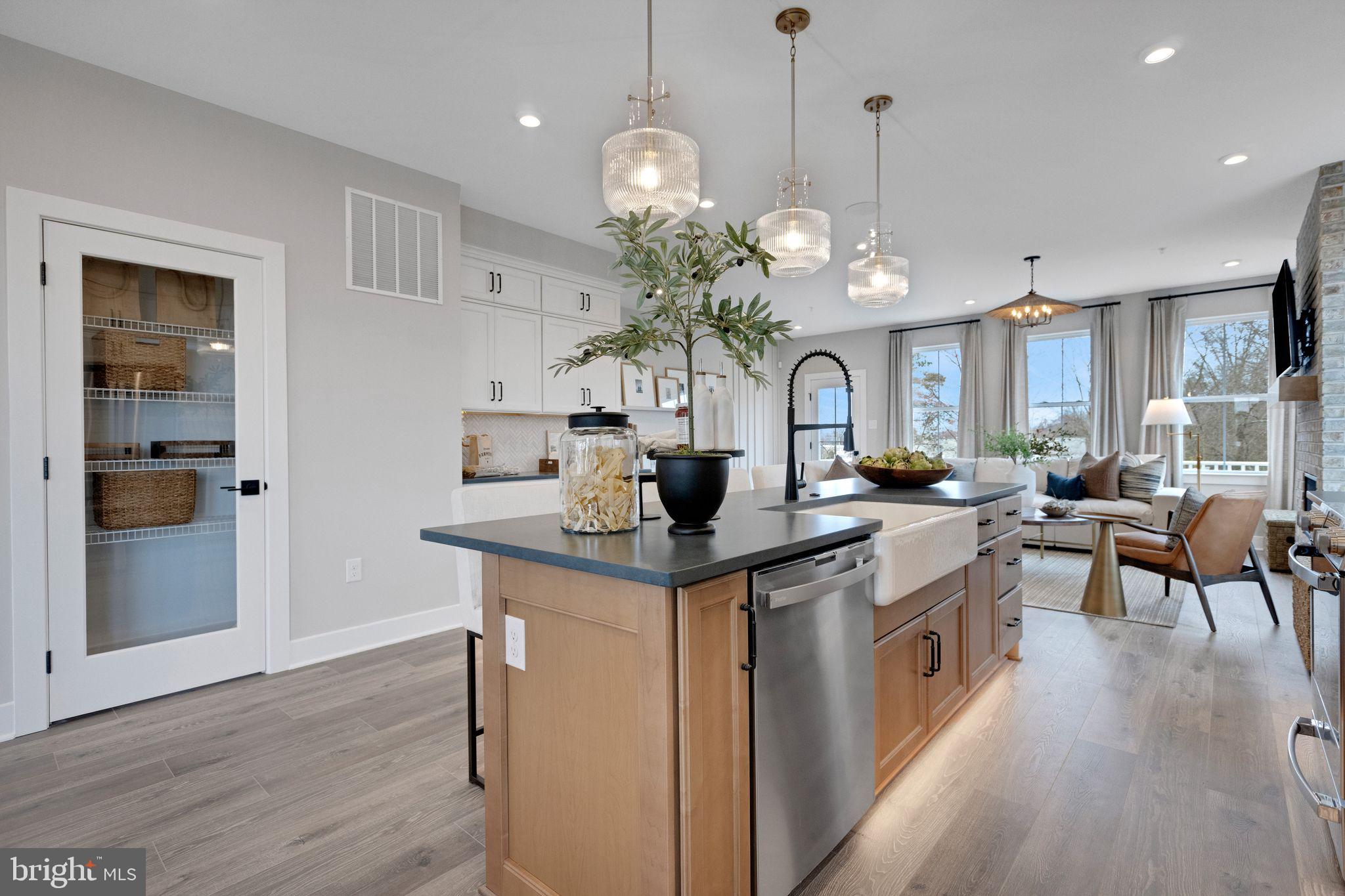 1 Jameson Way, Unit BASE Chalfont, PA 18914 - Photo 9 of 25 Kitchen with Center Island