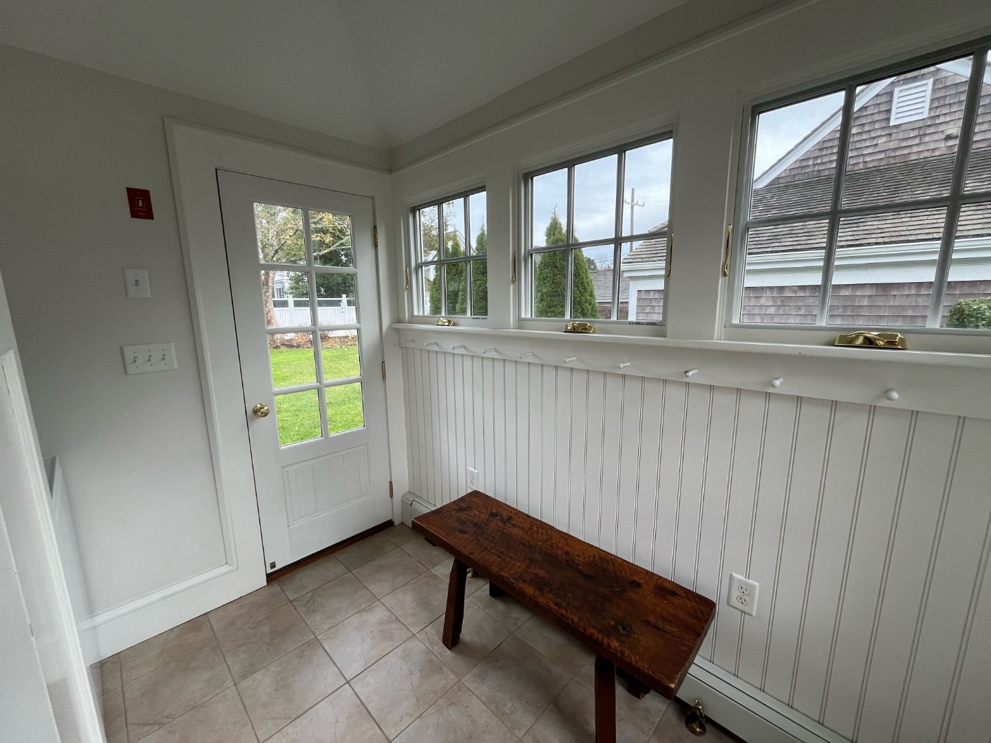 43 Cottage Street Edgartown, MA 02539 - Photo 4 of 24 a room with window and a shower