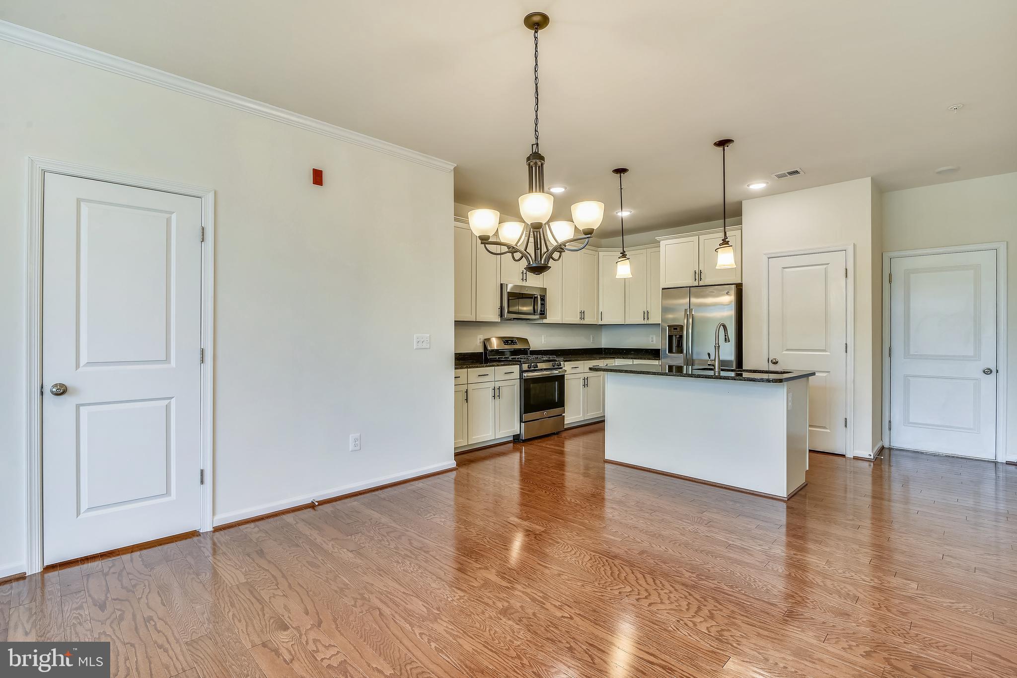 1508 Ribbon Limestone Terrace Southeast Leesburg, VA 20175 - Photo 21 of 79 a view of a kitchen with granite countertop a stove top oven a cabinetry and kitchen island