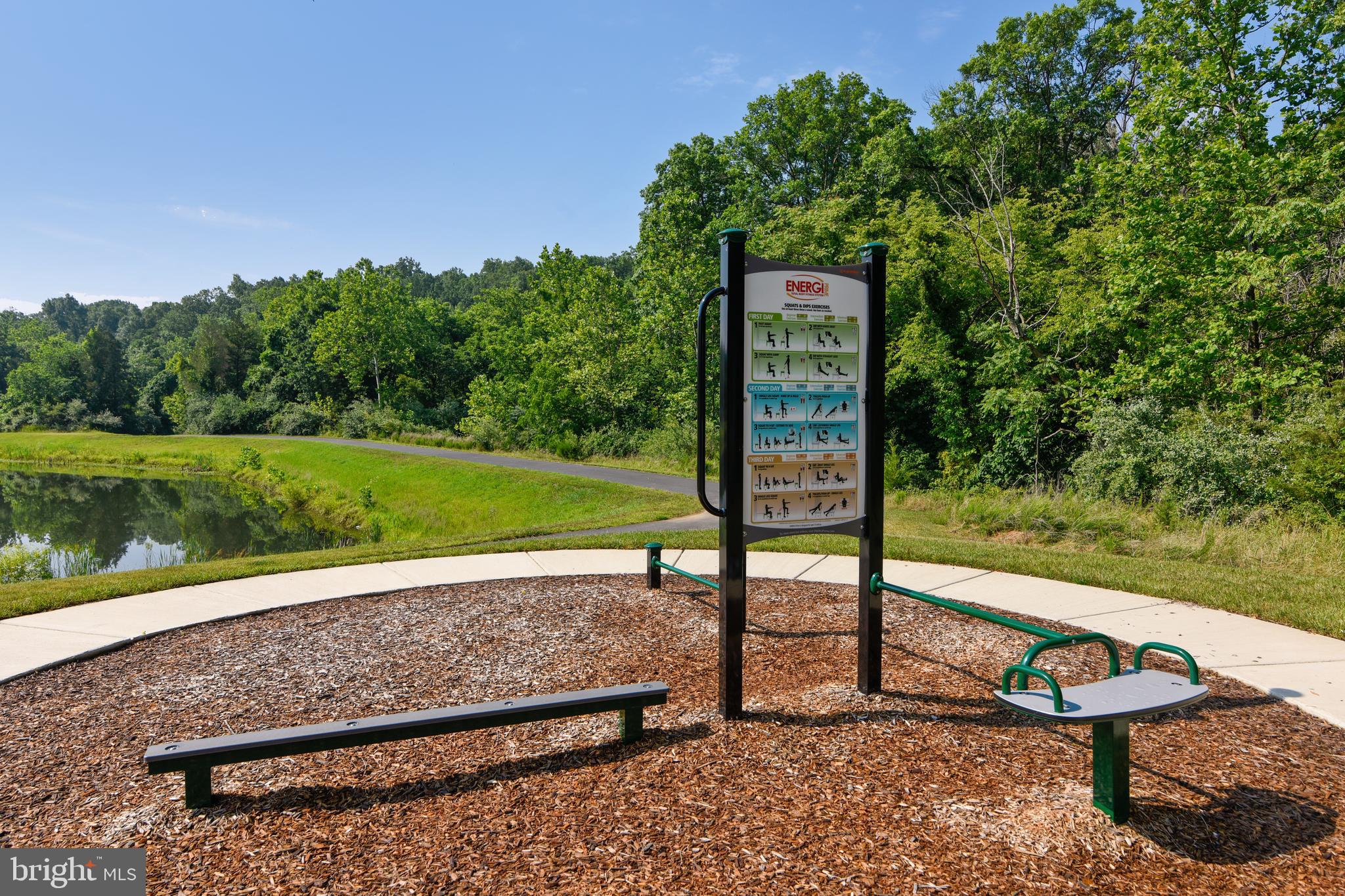 1508 Ribbon Limestone Terrace Southeast Leesburg, VA 20175 - Photo 58 of 79 Village Walk Outdoor Fitness Circuit