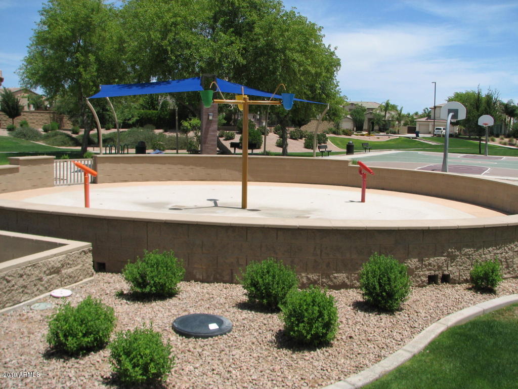 3443 East Rosa Lane Gilbert, AZ 85297 - Photo 48 of 53 a view of a street with a fountain
