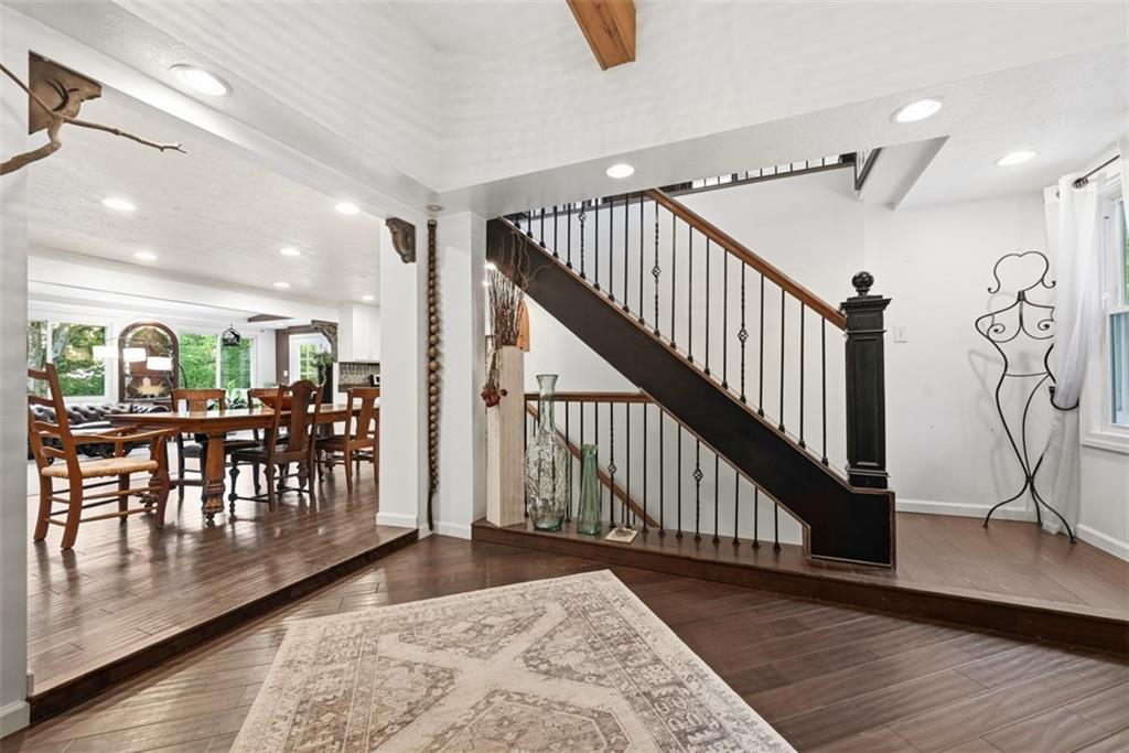 5380 Hardt Road Gibsonia, PA 15044 - Photo 4 of 49 Step inside to find this enchanting foyer where guests will be enamored when they enter.