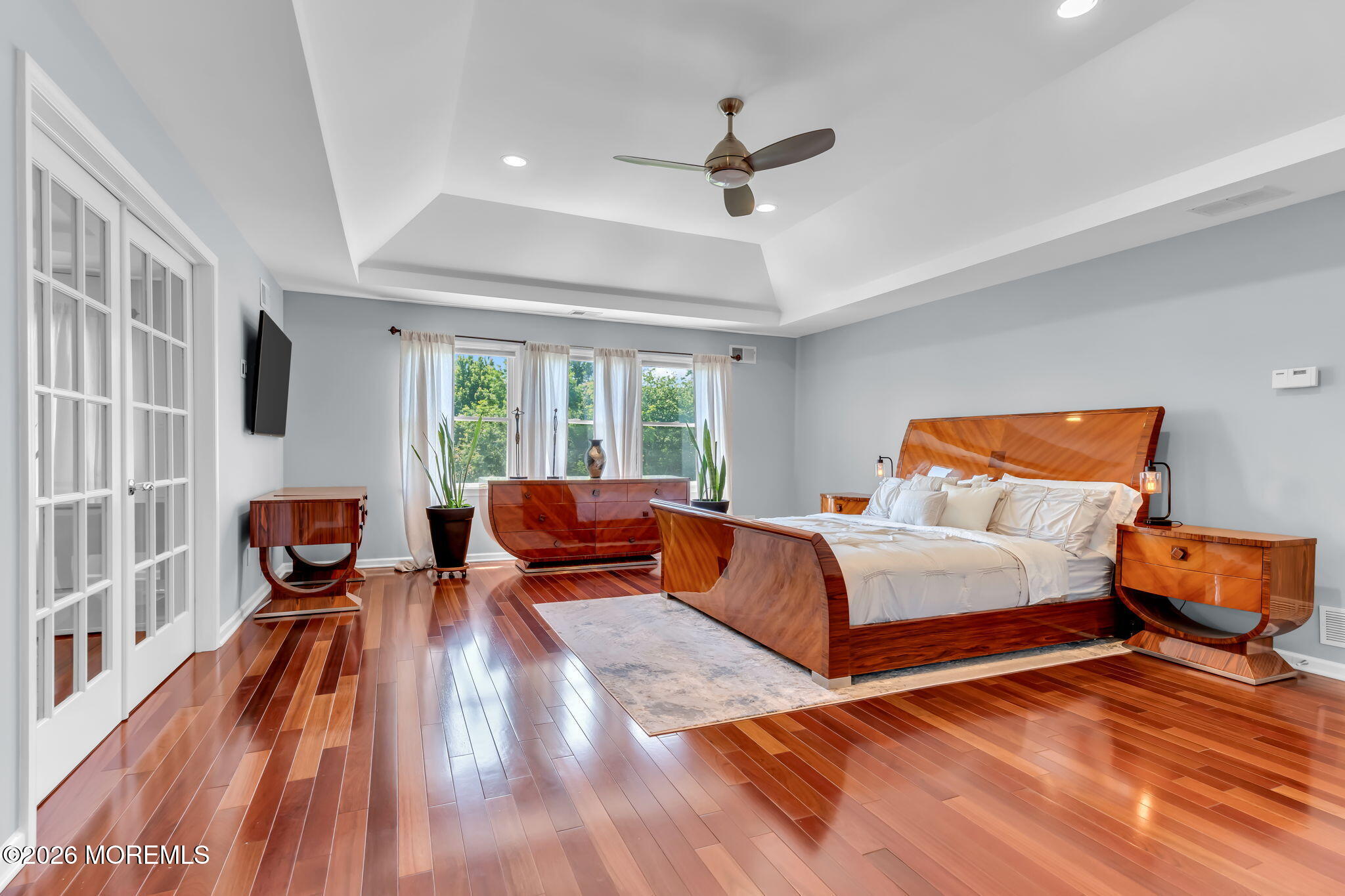 14 Diamond Hill Road Marlboro, NJ 07746 - Photo 37 of 79 a bedroom with a bed and wooden floor