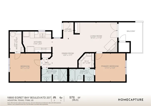 $140,000 | 18800 Egret Bay Boulevard, Unit 207, Houston, TX 77058