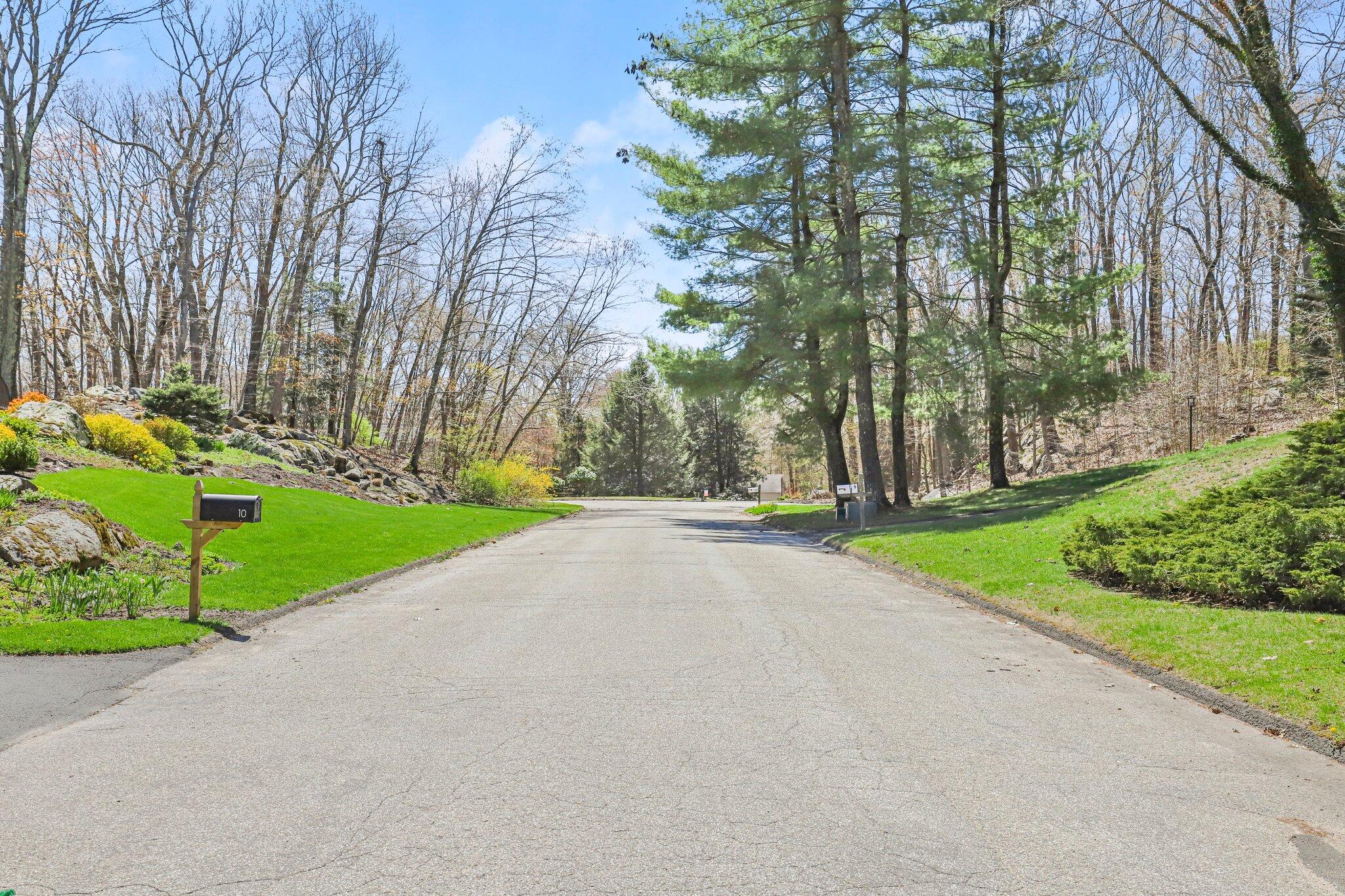 7 Allen Way Bethel, CT 06801 - Photo 29 of 31 a view of road with plants and trees
