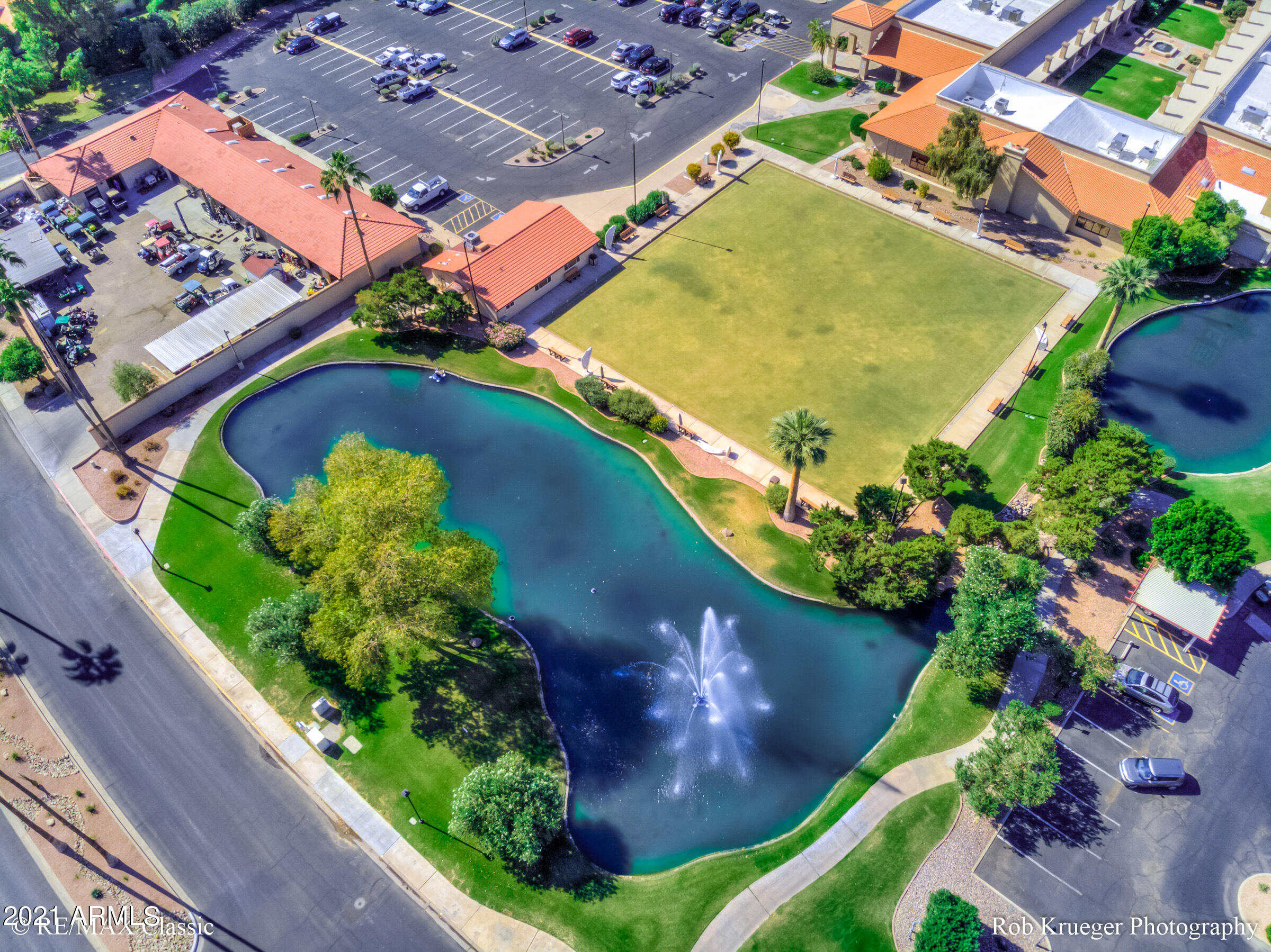 630 Leisure World Mesa, AZ 85206 - Photo 39 of 59 an aerial view of a swimming pool