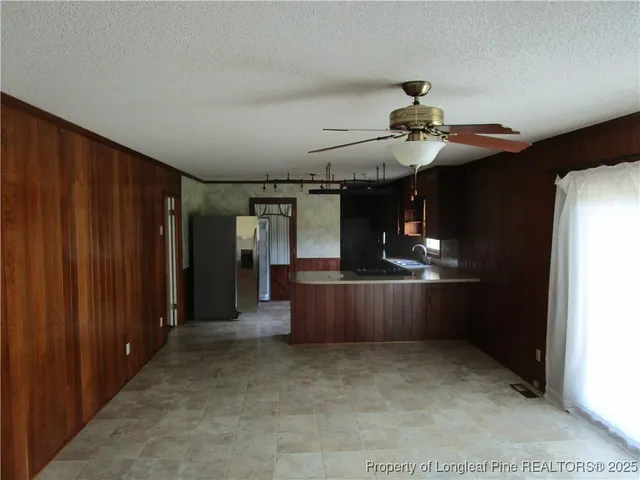 a room with furniture