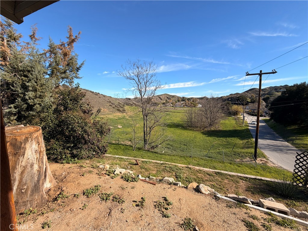 30009 Hunstock Street Castaic, CA 91384 - Photo 21 of 23 a view of a yard with wooden fence