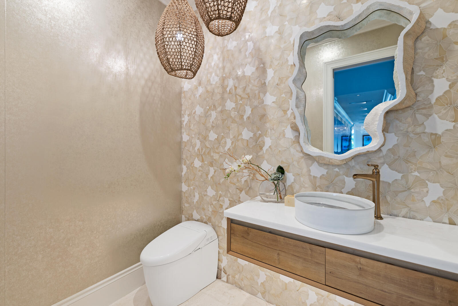 57223 Morton Street Marathon, FL 33050 - Photo 42 of 159 a bathroom with a sink a toilet and a mirror