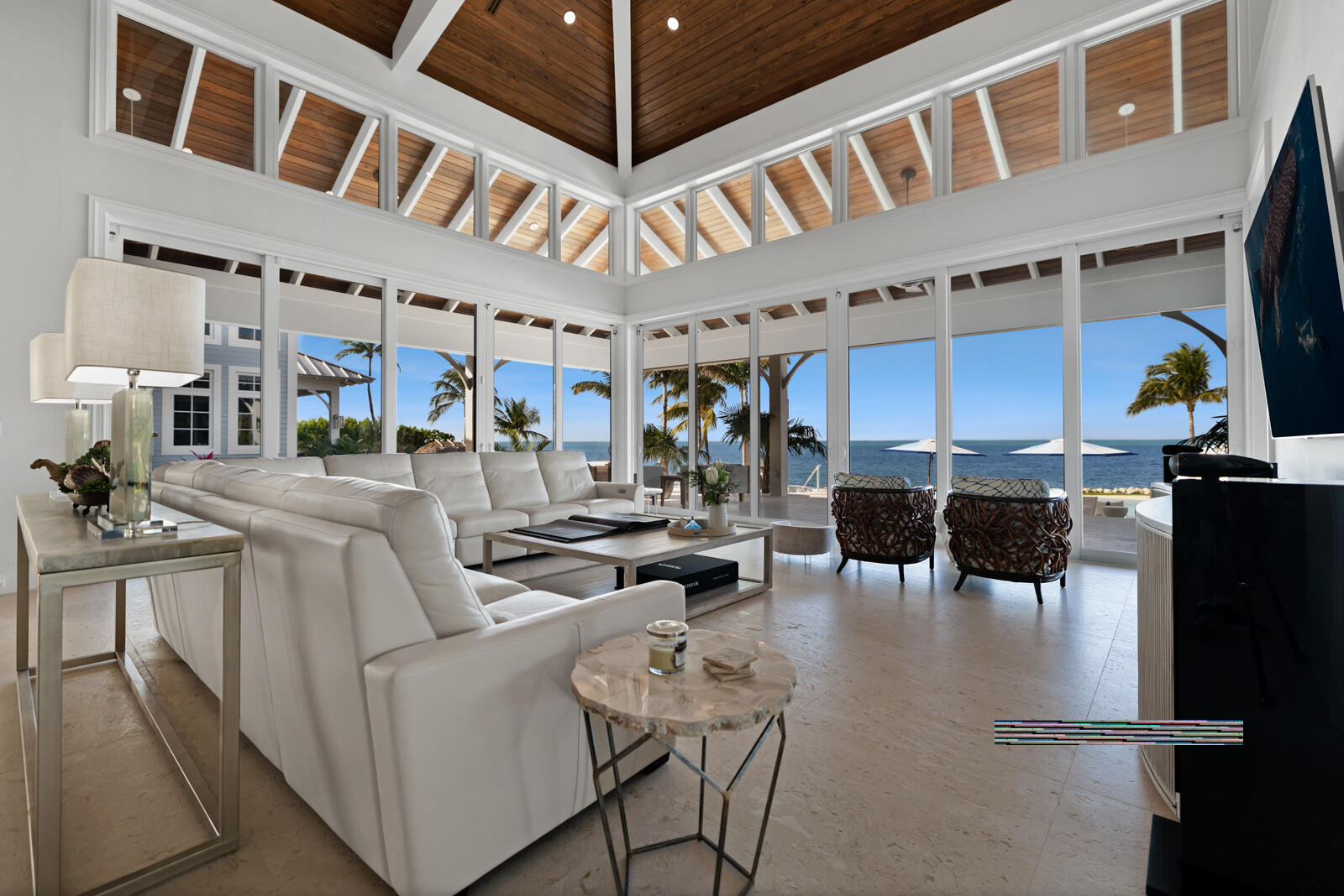 57223 Morton Street Marathon, FL 33050 - Photo 6 of 159 Expansive living area with Bay views