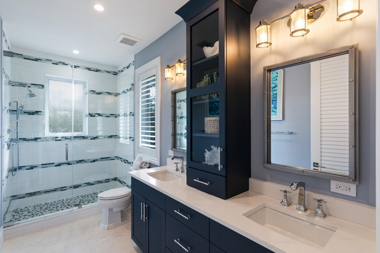 57223 Morton Street Marathon, FL 33050 - Photo 96 of 159 a bathroom with a granite countertop sink mirror vanity bathtub and toilet