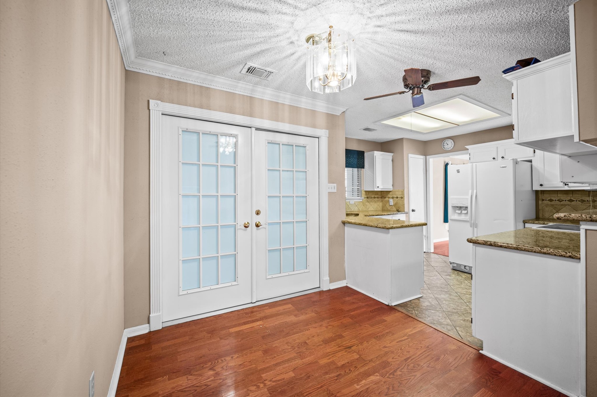 6903 Bullinger Drive Spring, TX 77379 - Photo 11 of 27 Breakfast Area with French Doors leading to Sunroom