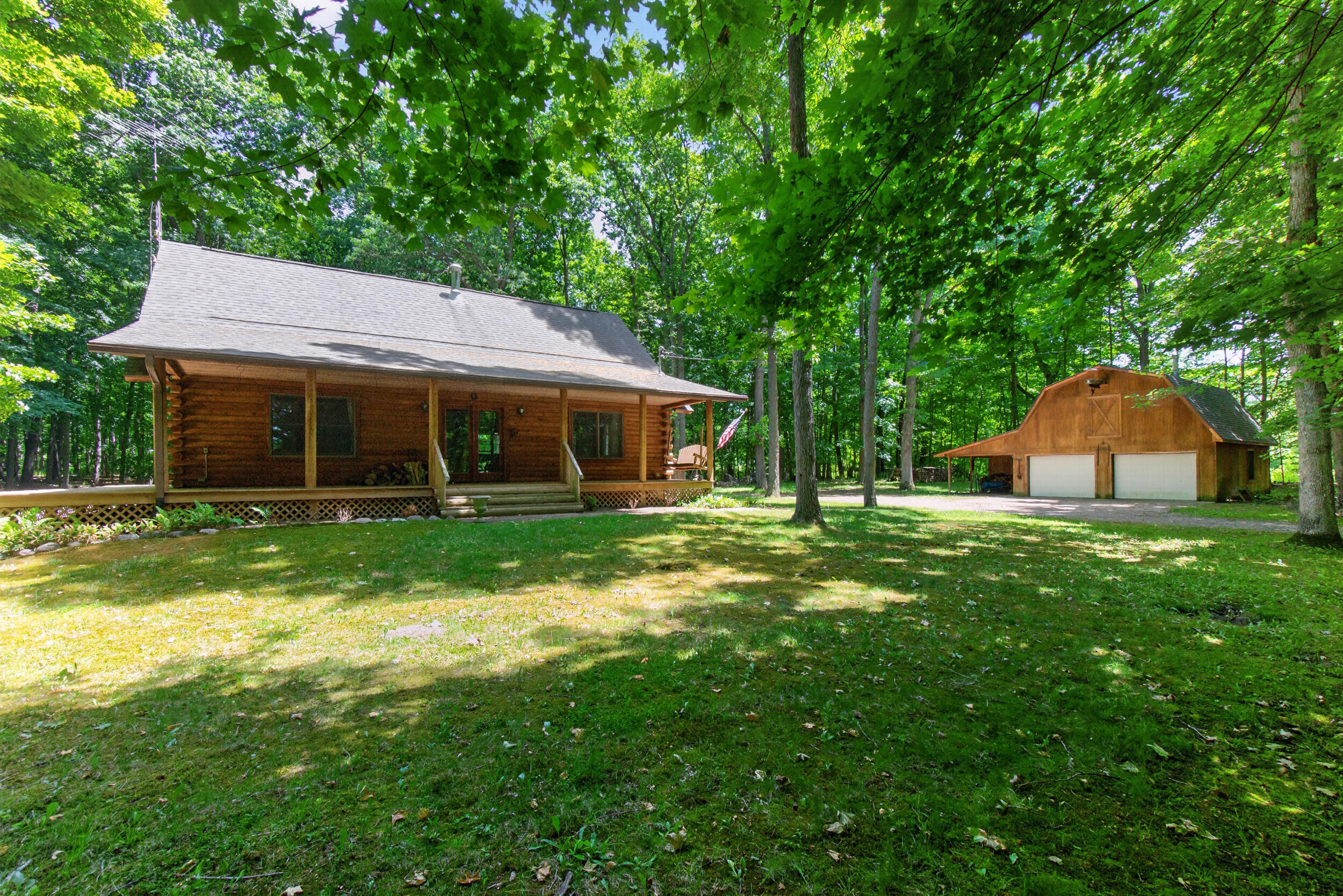 7789 Thorne Road Horton, MI 49246 - Photo 64 of 65 Treeline View of Home and Property