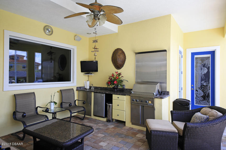 119 Inlet Harbor Road Ponce Inlet, FL 32127 - Photo 36 of 46 Covered Summer Kitchen