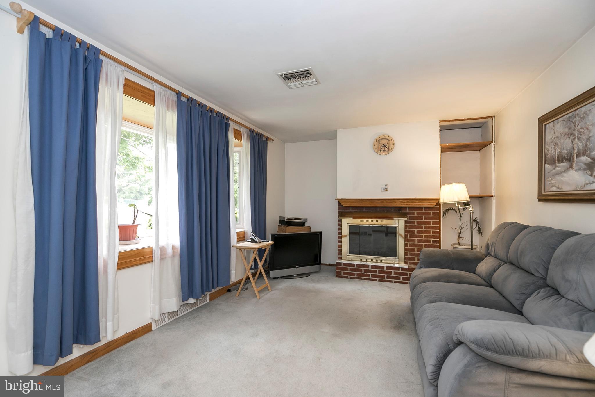 805 South Lewis Road Royersford, PA 19468 - Photo 13 of 26 Living room w/ gas fireplace