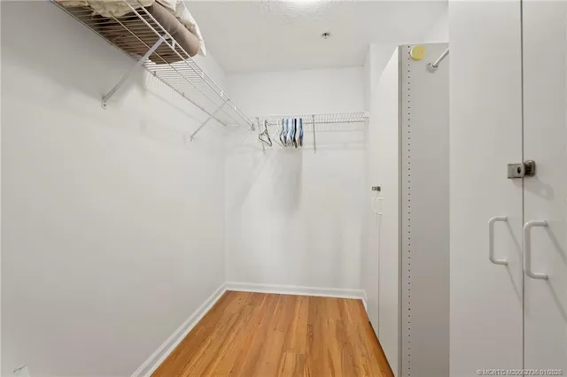 a view of walk in closet