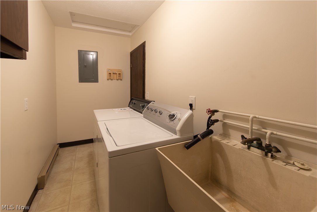 2749 Mull Avenue Akron, OH 44321 - Photo 13 of 14 Utility room with updated electrical panel 2021.