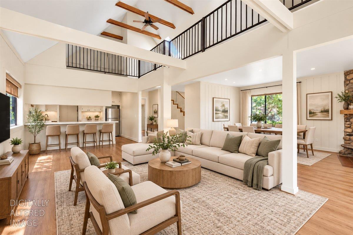 6880 Kahala Road Garden Valley, CA 95633 - Photo 31 of 31 Gorgeous open floor plan with vaulted ceilings. Virtually staged .