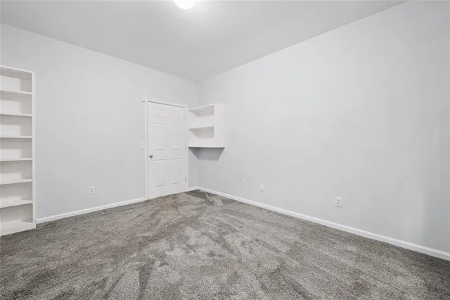 a view of empty room