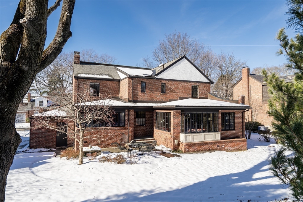 48 Avondale Road Newton, MA 02459 - Photo 36 of 37 a front view of a house with parking