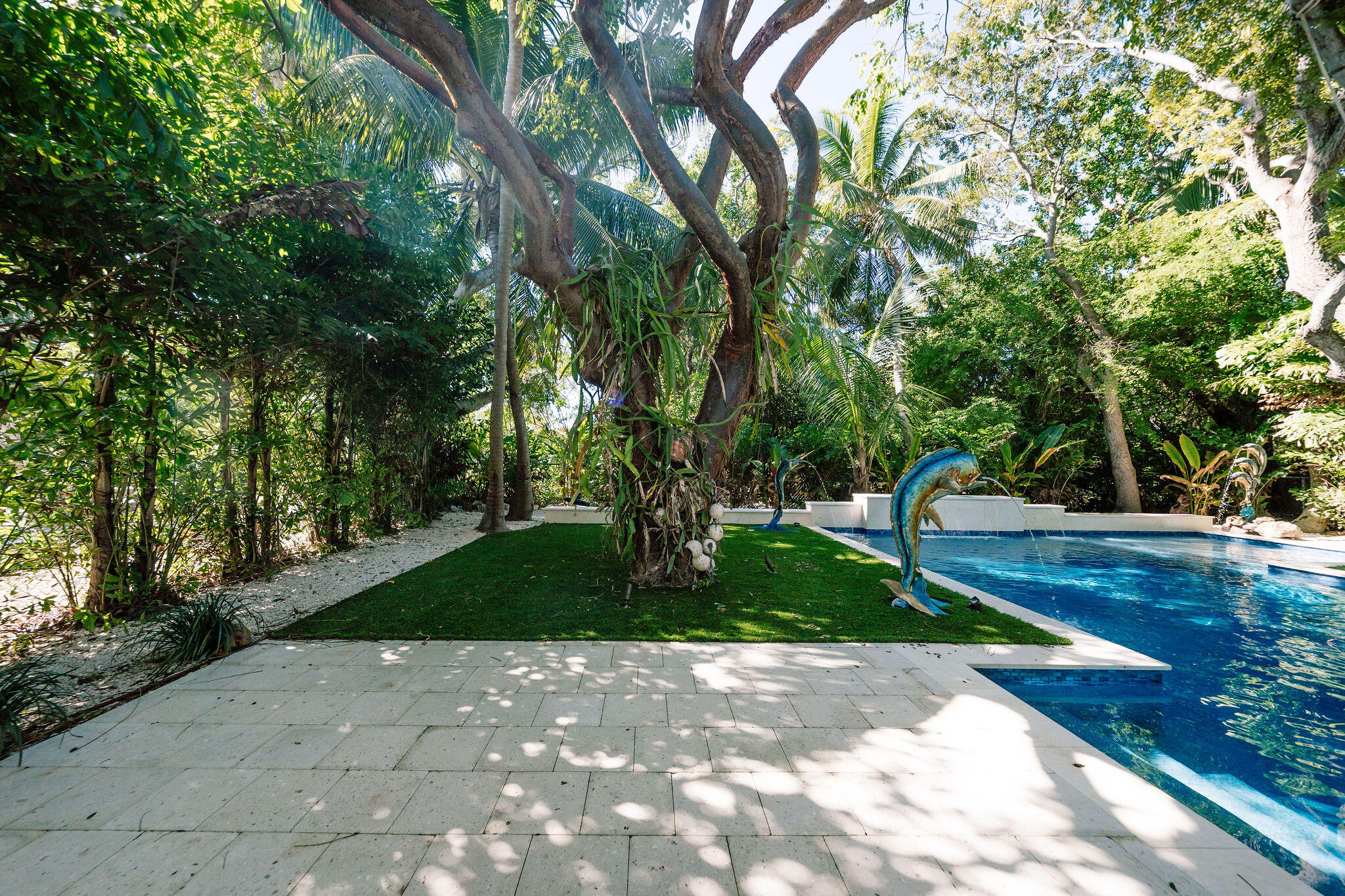 1022 Dove Road Key Largo, FL 33037 - Photo 9 of 62 Large Backyard