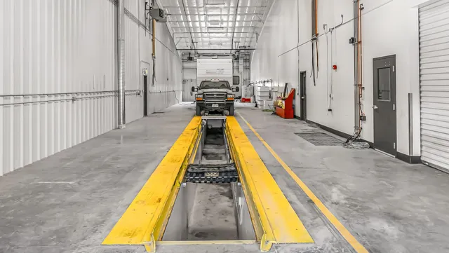 an empty room with window