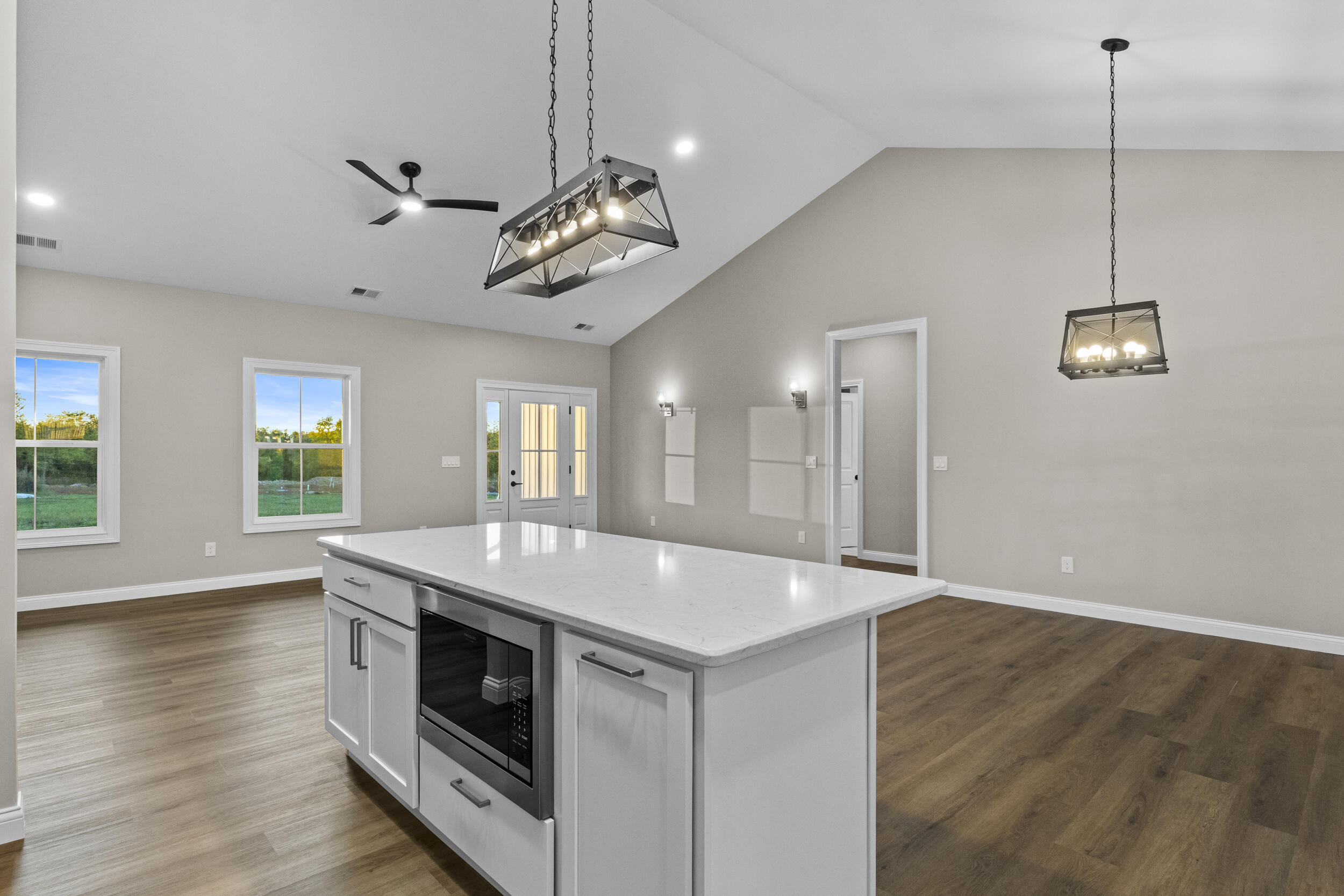 105 Bill Silvey Road Danville, KY 40422 - Photo 11 of 34 Island with built-in microwave