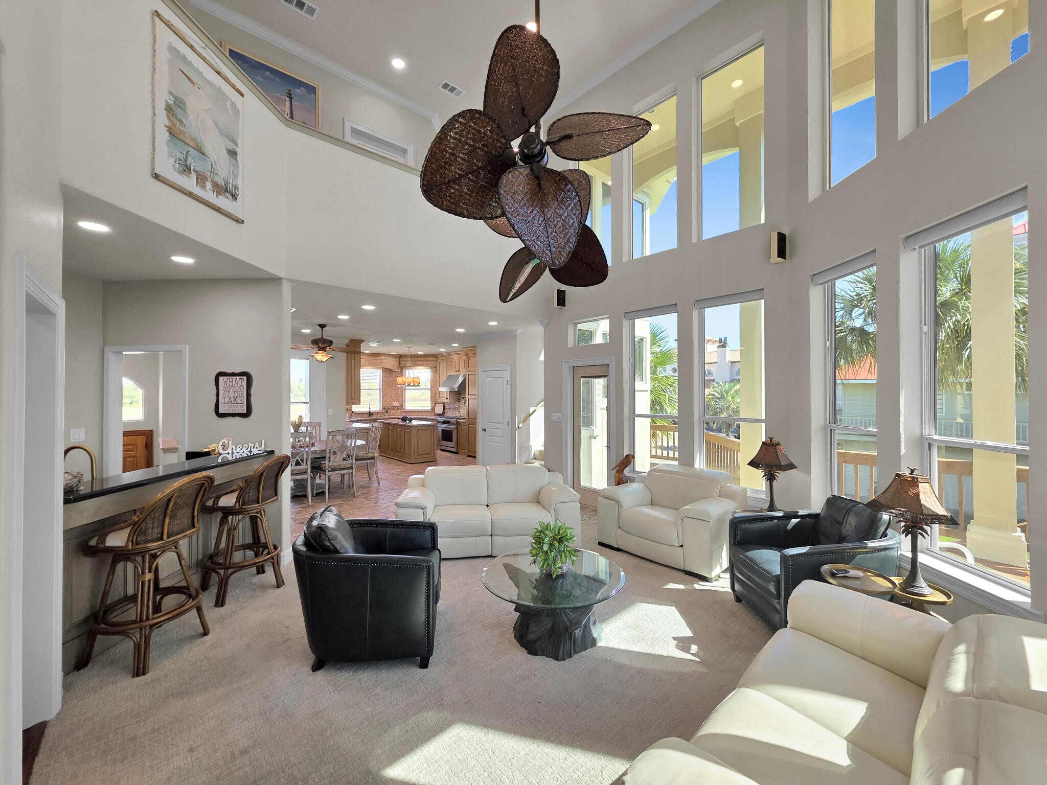 425 Island Way Port Arthur, TX 77640 - Photo 8 of 49 a living room with furniture and a large window