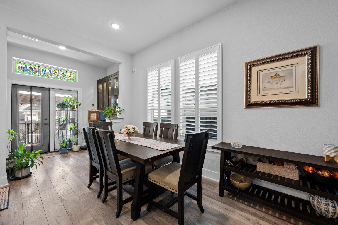 217 Palio Place Georgetown, TX 78628 - Photo 11 of 40 a dining room with furniture and window