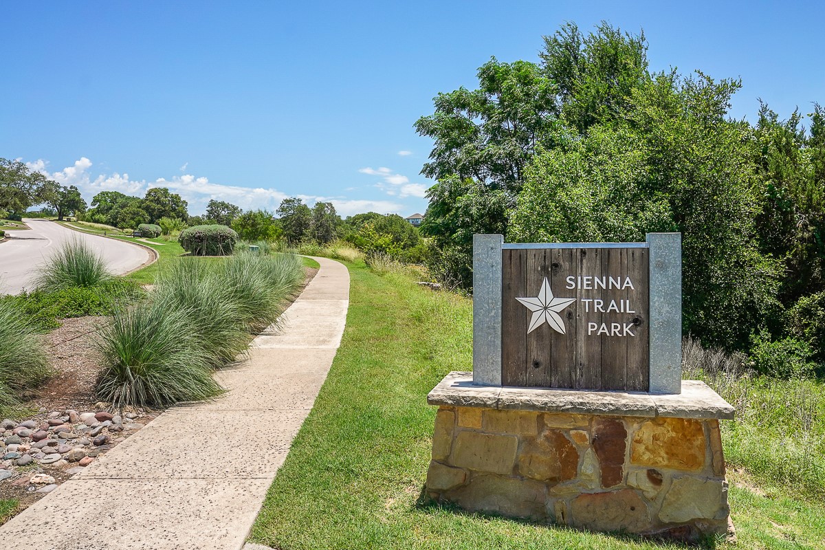 217 Palio Place Georgetown, TX 78628 - Photo 37 of 40 a view of a back yard