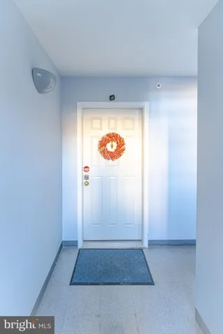 an empty room with window