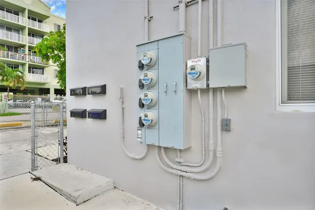 an aerial view of a house with swimming pool