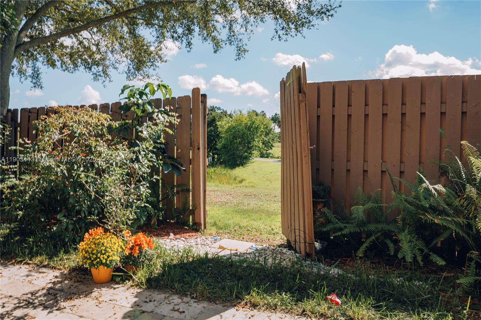 2152 Southwest 81st Way Davie, FL 33324 - Photo 18 of 27 a view of a backyard of the house