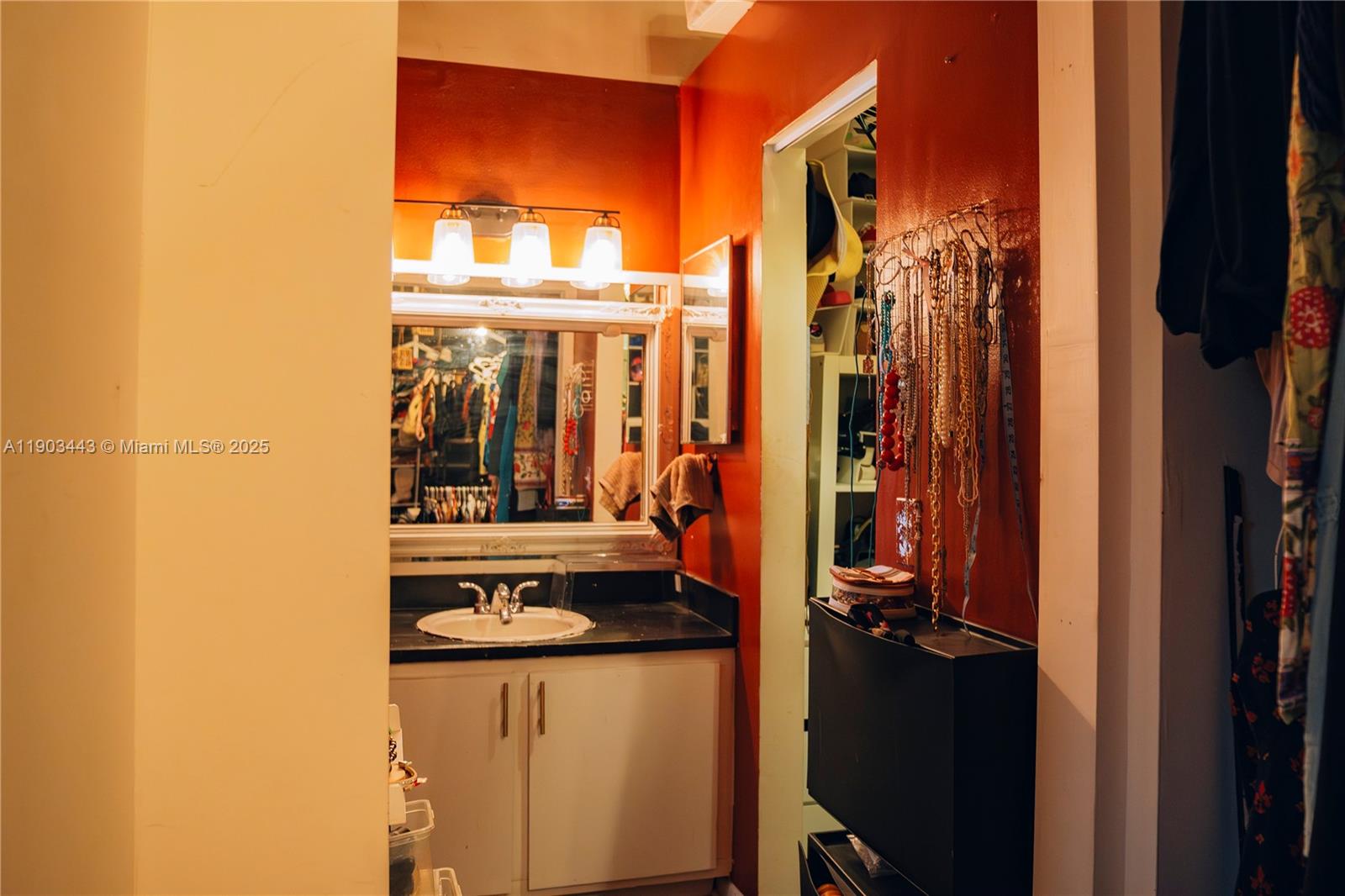 2152 Southwest 81st Way Davie, FL 33324 - Photo 25 of 27 a view of walk in closet with clothes and shoes