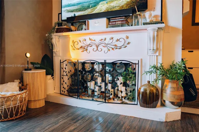 a front view of a building with garden