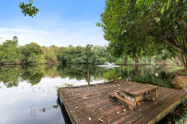 a view of a lake with trees by side of the lake