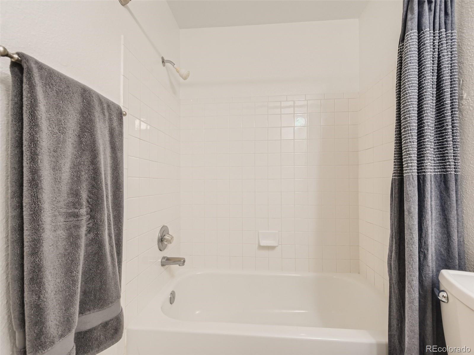 9760 South Castle Ridge Circle Highlands Ranch, CO 80129 - Photo 16 of 25 a bathroom with a bathtub