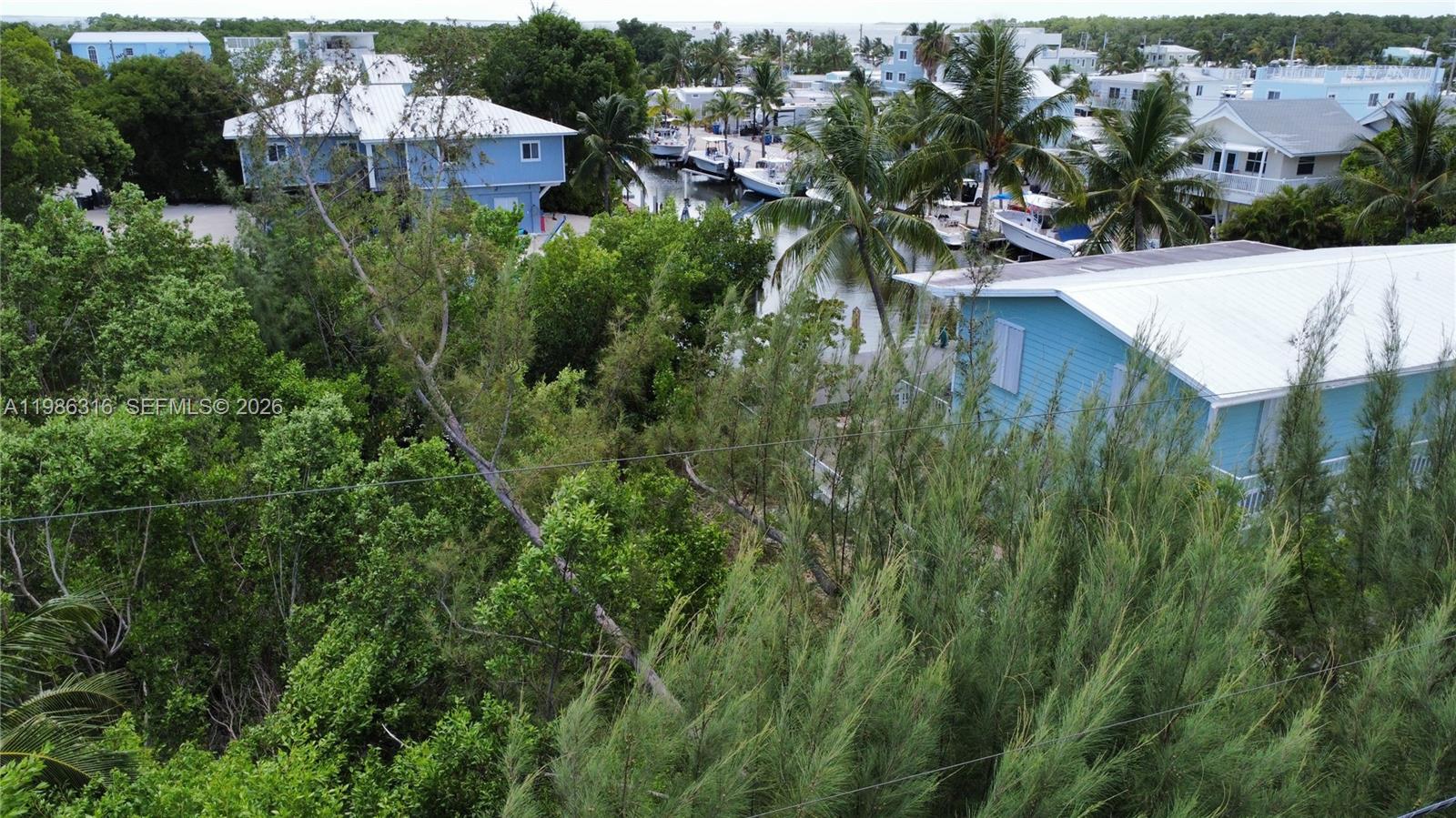 Key Largo Key Largo, FL 33037 - Photo 4 of 6 an aerial view of residential house with outdoor space and trees all around