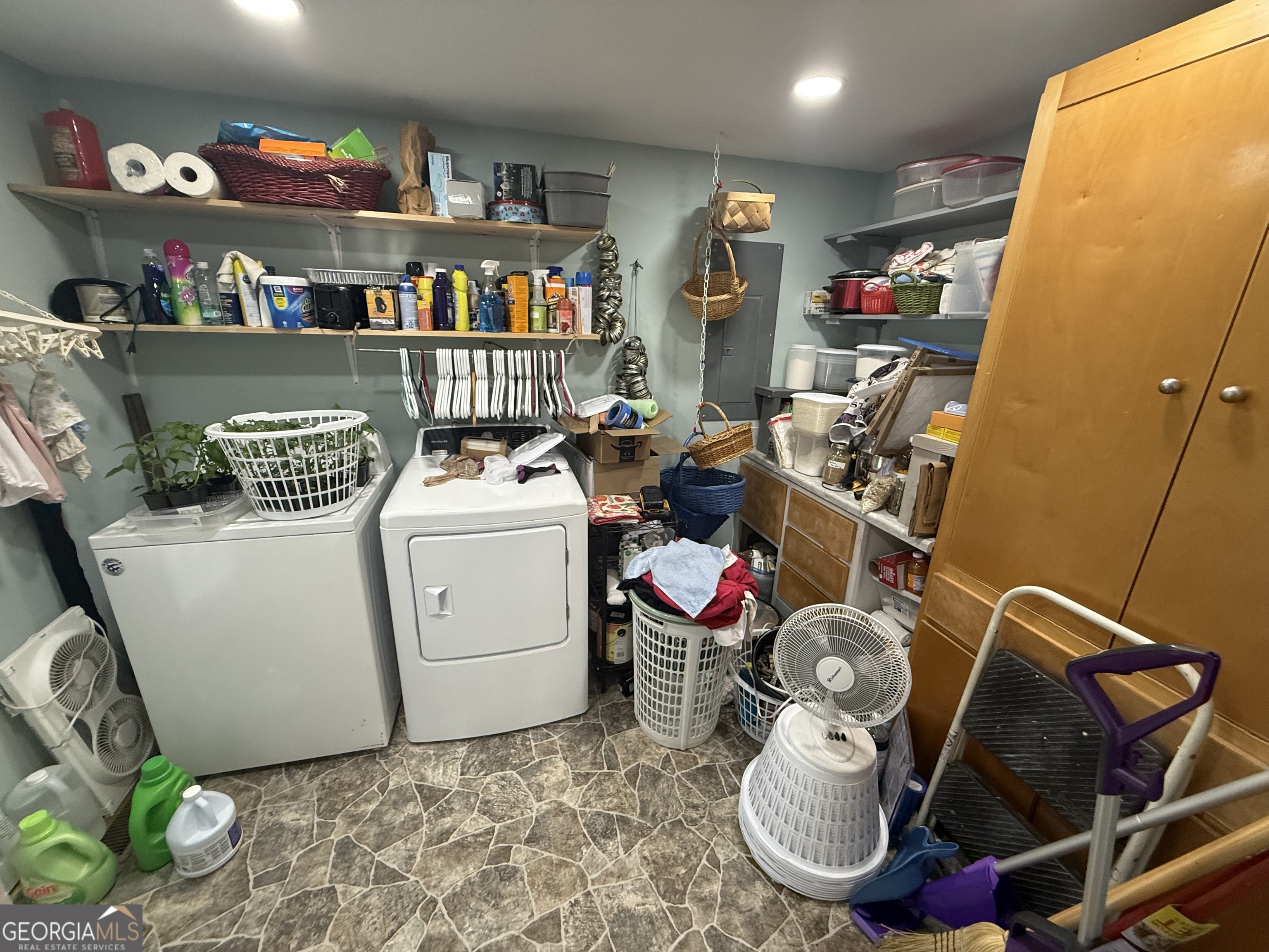 19 Cow Ford Bridge Road Adrian, GA 31002 - Photo 14 of 22 a room with storage and utility