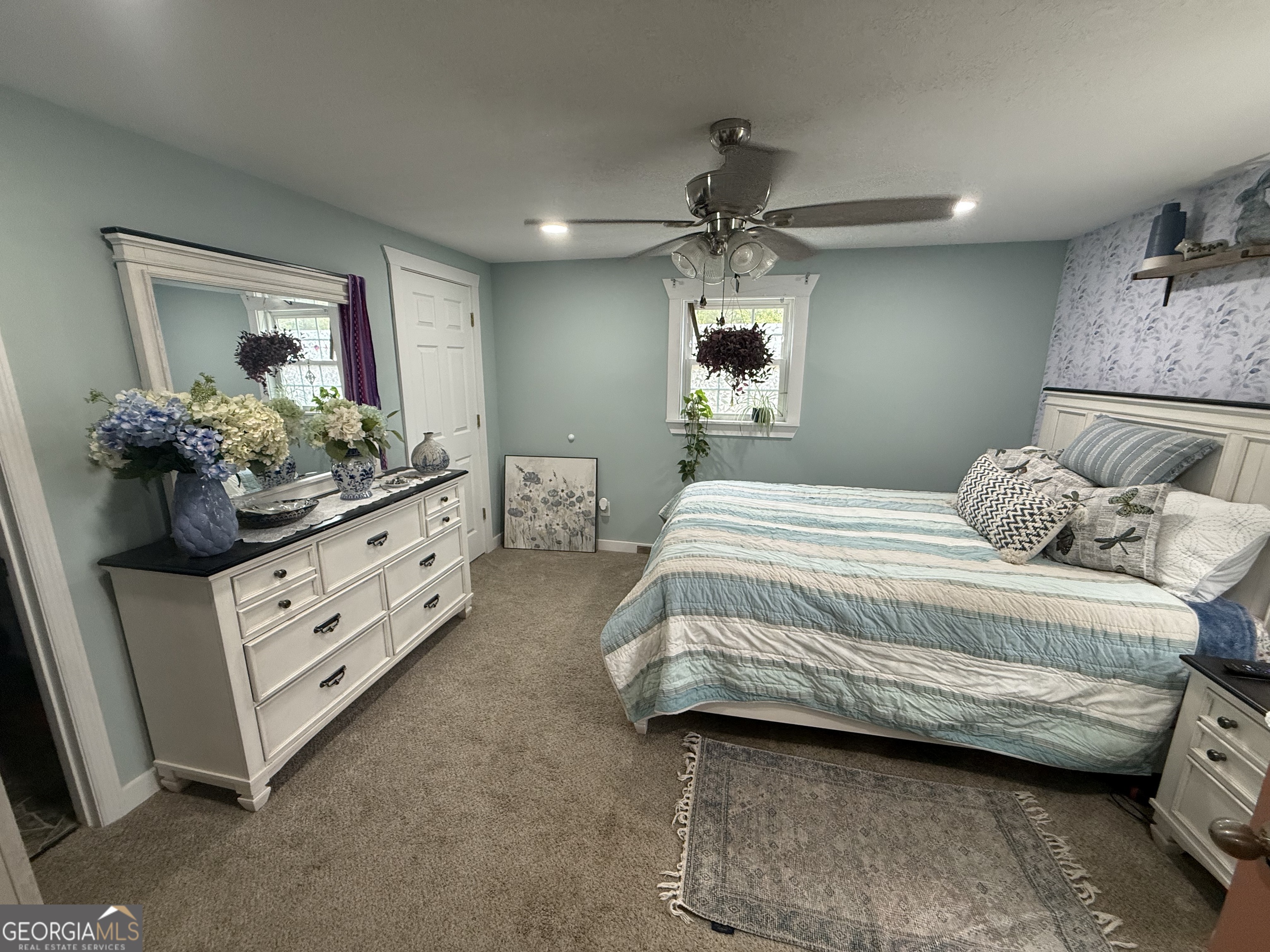 19 Cow Ford Bridge Road Adrian, GA 31002 - Photo 9 of 22 a bedroom with furniture and window