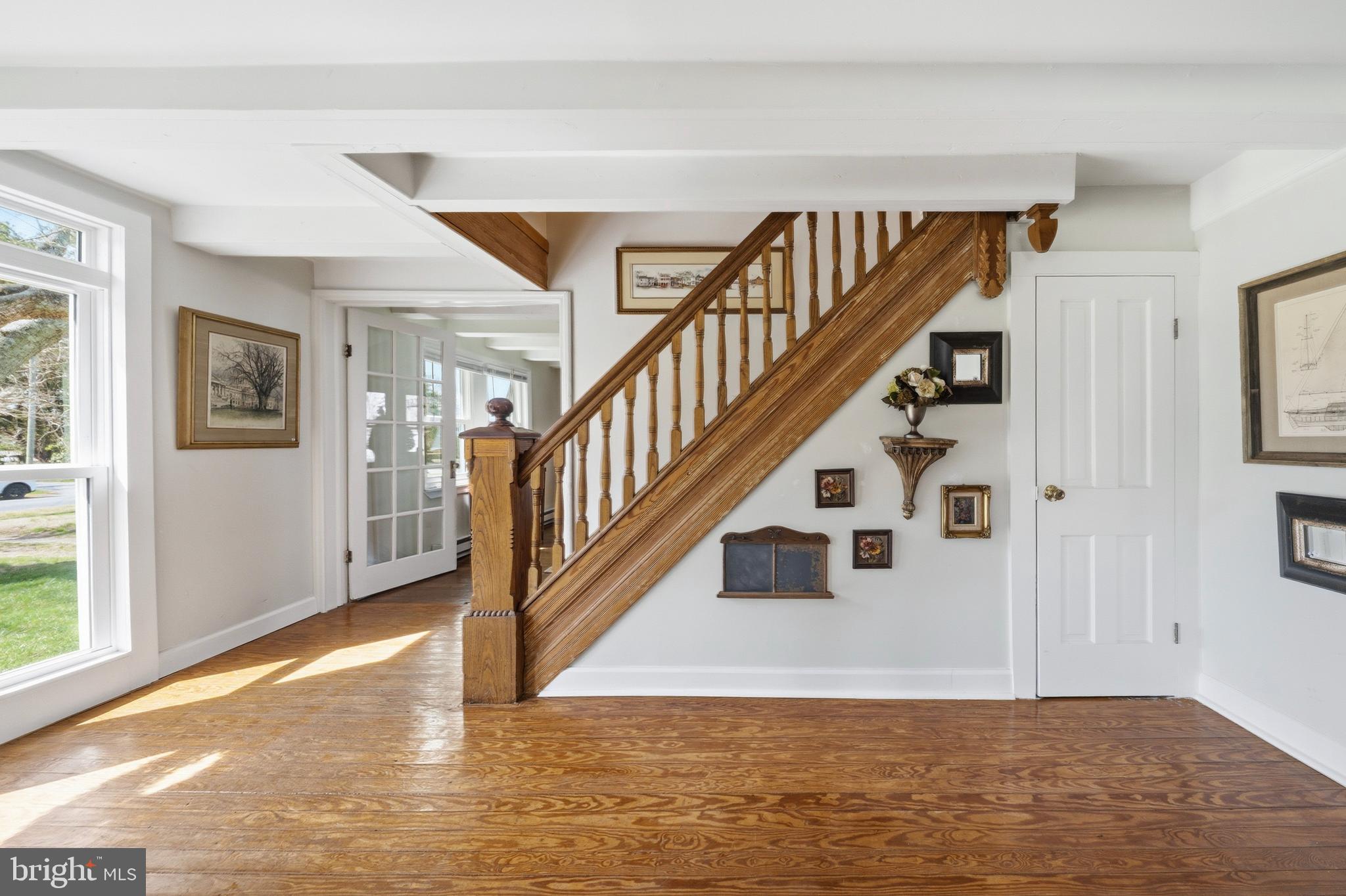 20826 Bivalve Wharf Road Bivalve, MD 21865 - Photo 25 of 52 a view of entryway and hall with wooden floor