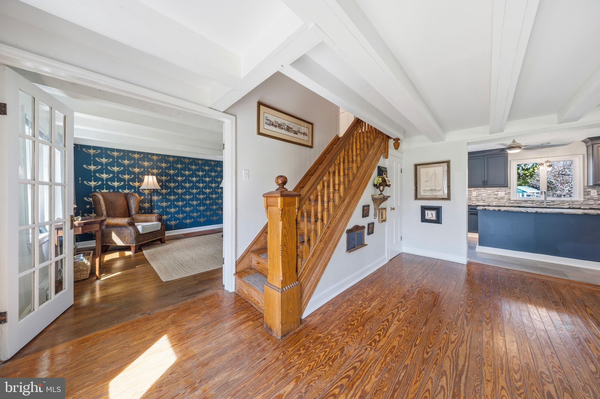 20826 Bivalve Wharf Road Bivalve, MD 21865 - Photo 26 of 52 a view of entryway and hall with wooden floor