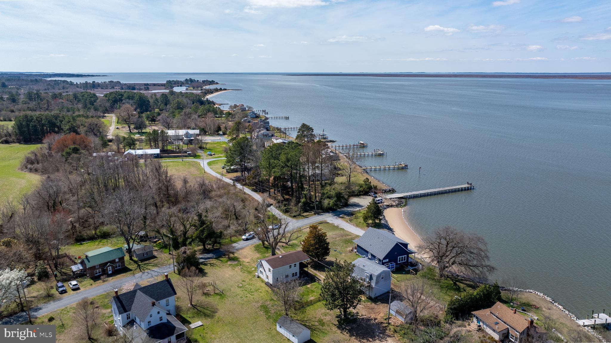 20826 Bivalve Wharf Road Bivalve, MD 21865 - Photo 5 of 52 an aerial view of multiple house