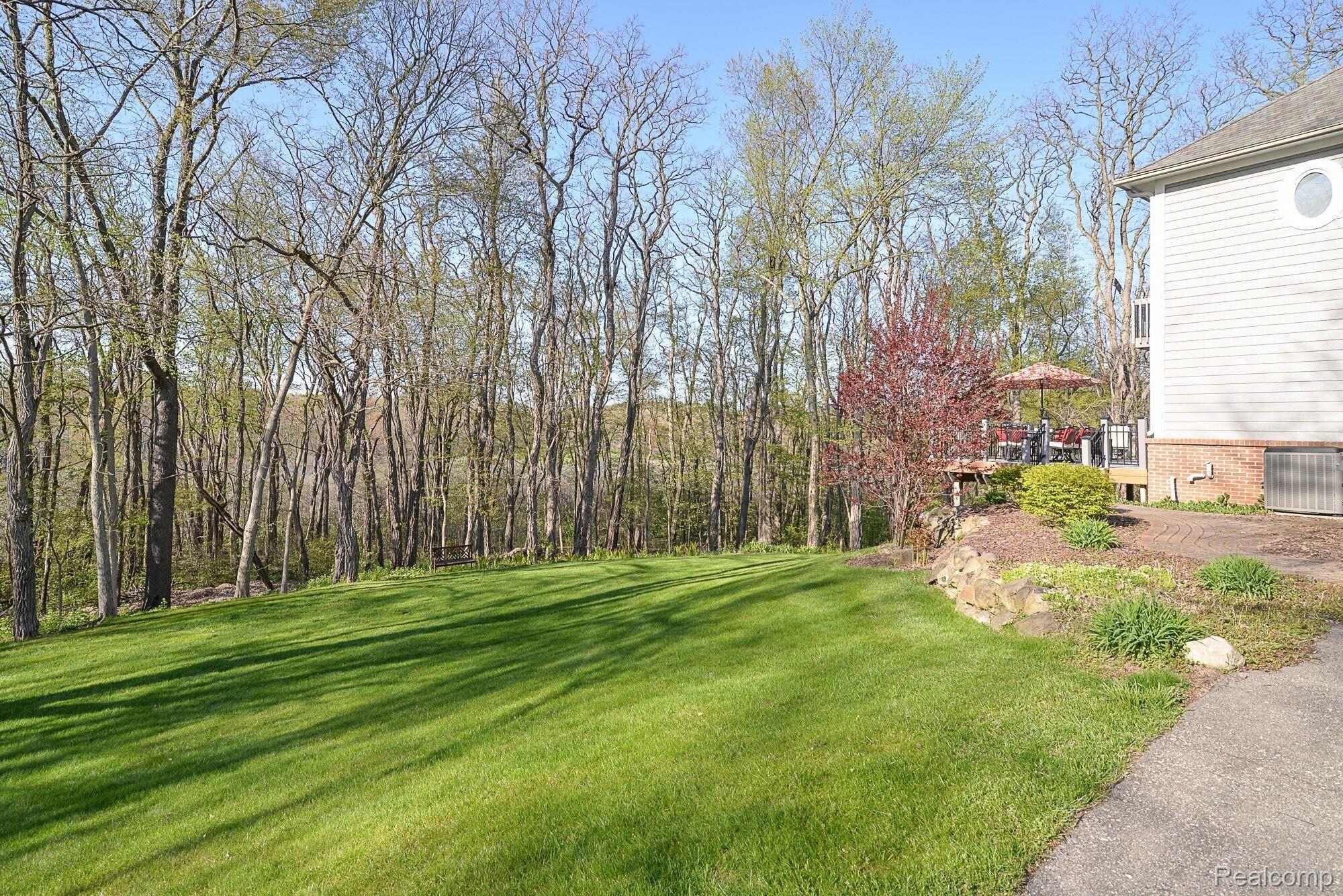 10161 Silver Lake Road Brighton, MI 48116 - Photo 38 of 38 Backyard from driveway