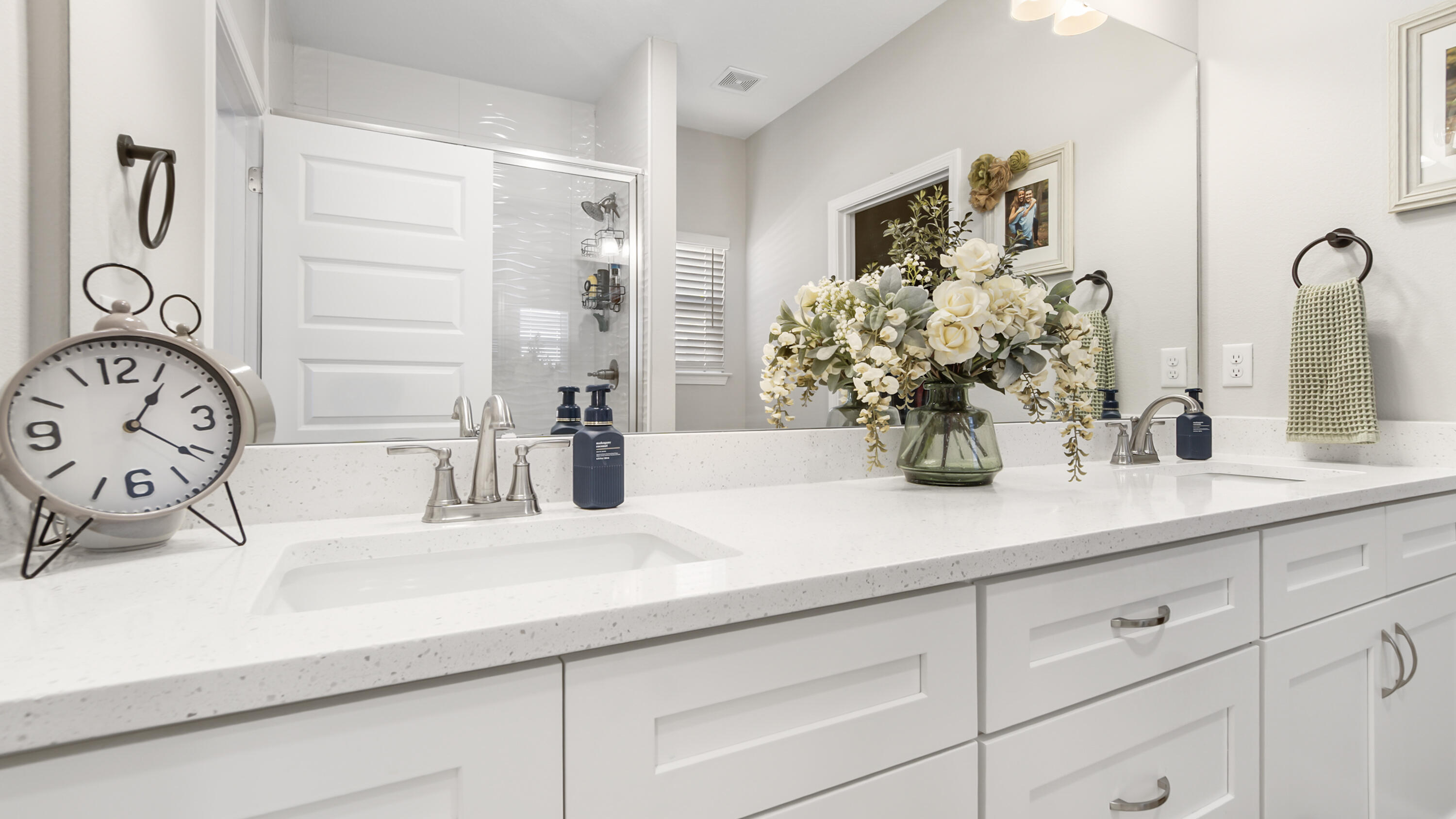 50 Jessica Court Freeport, FL 32439 - Photo 26 of 52 a bathroom with sink and mirror