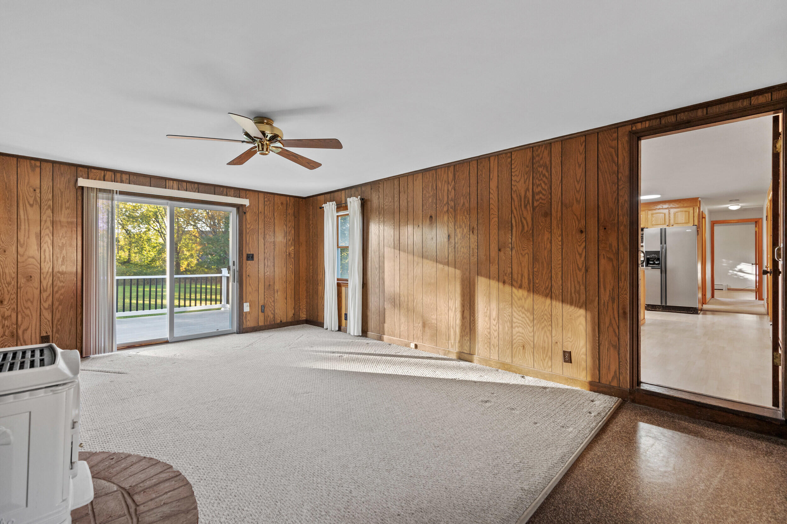 36 Deer Run Road North Yarmouth, ME 04097 - Photo 12 of 32 Family Room with slider to deck