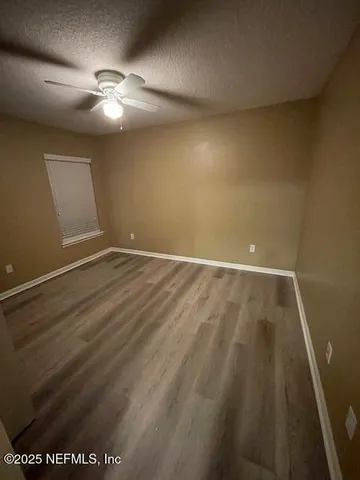 en empty room with an entryway