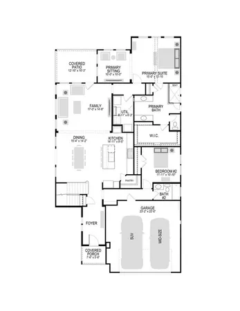 a picture of a floor plan