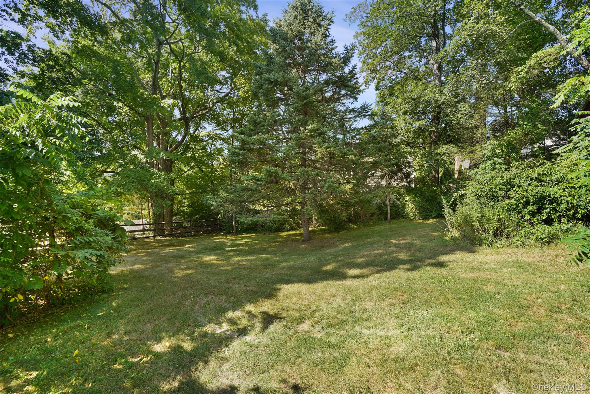 1 Pound Ridge Road Pound Ridge, NY 10576 - Photo 23 of 26 fenced yard across from private driveway